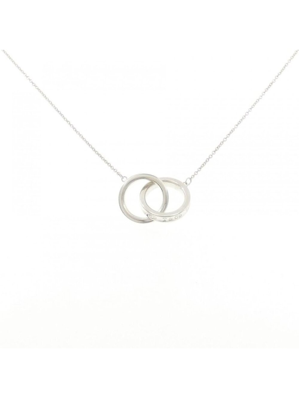 Tiffany & Co 1837 Interlocking Circle Necklace